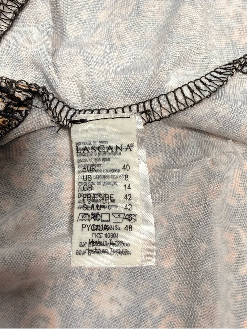 Lascana Brown Floral Jumpsuit Wide Leg Tie Waist Cottagecore Size 8 - Picture 6 of 11